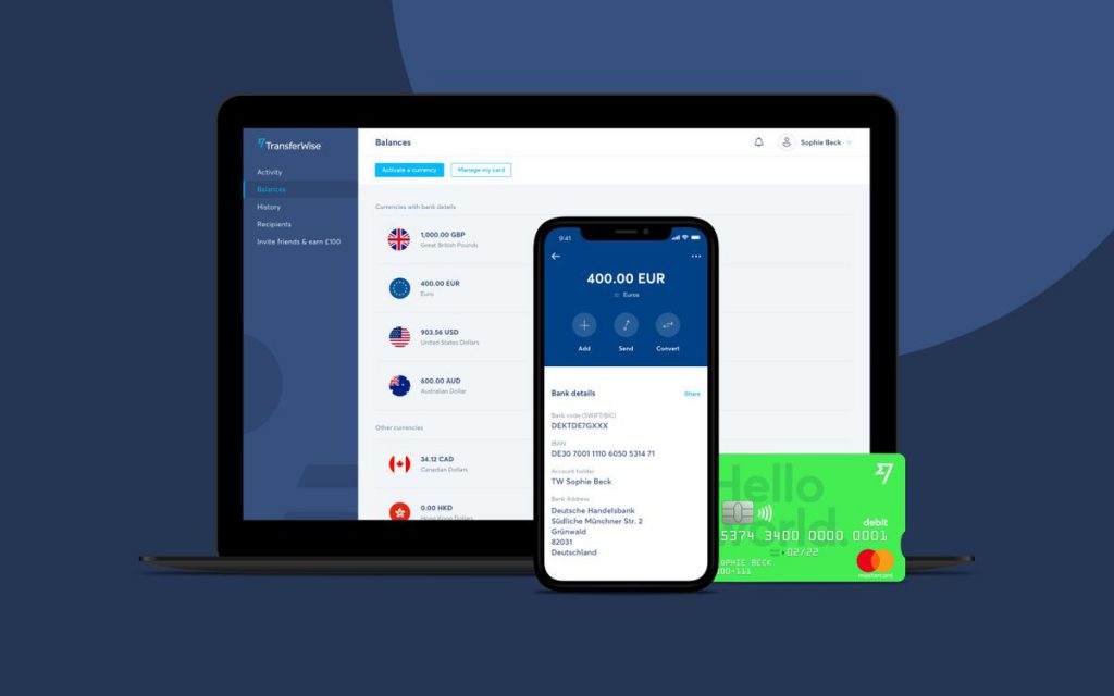 Transferwise Account @ Savings4Freedom
